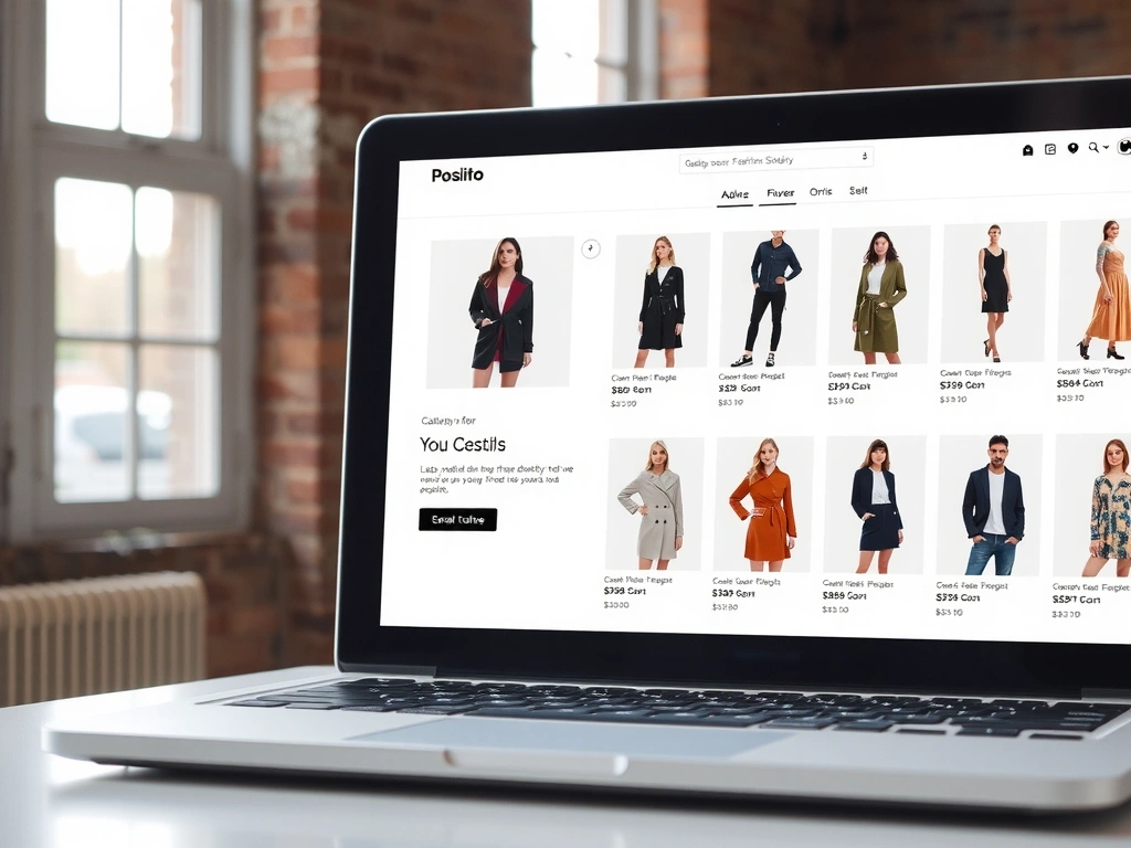 Fashion e-commerce catalog