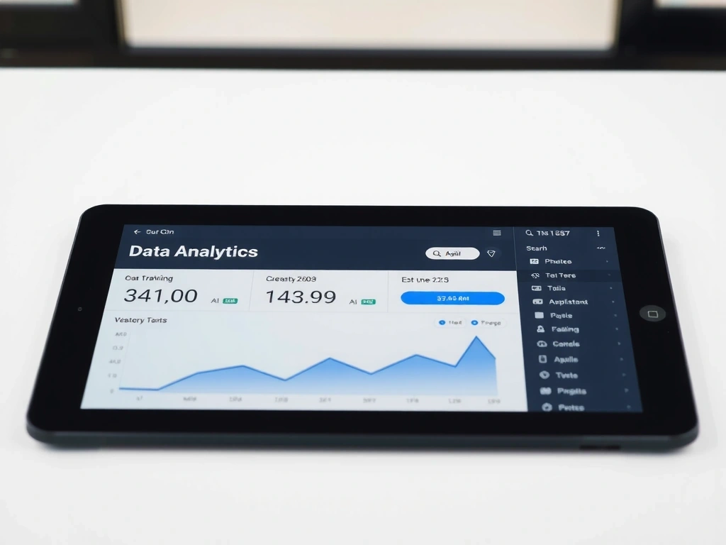 SaaS dashboard mockup