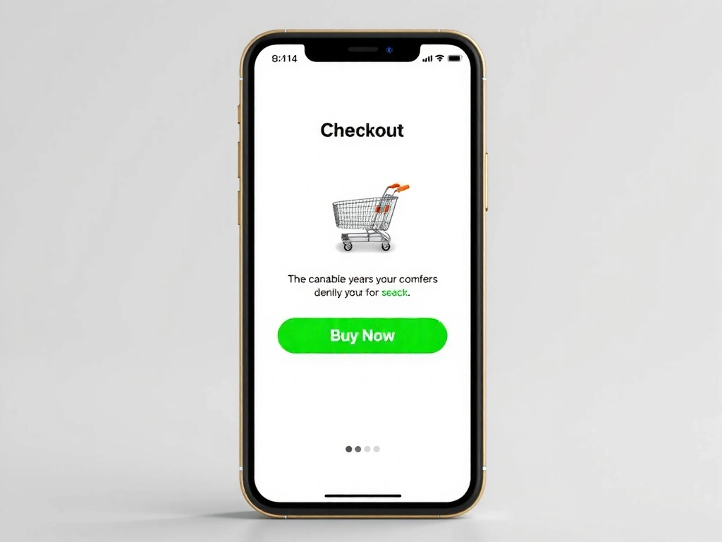 E-commerce checkout interface